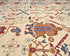 9x12 Beige Aryana Afghan Hand Knotted Veg Dye Wool Area Rug